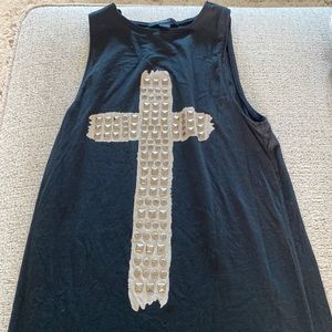 BOGO - Forever 21 Studded cross tank dress